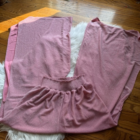 Ramy Brook Knit Athena Pant in Pink - Picture 5 of 12